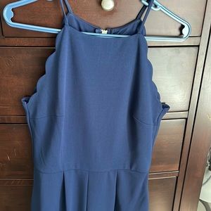 Jumpsuit navy blue size small
